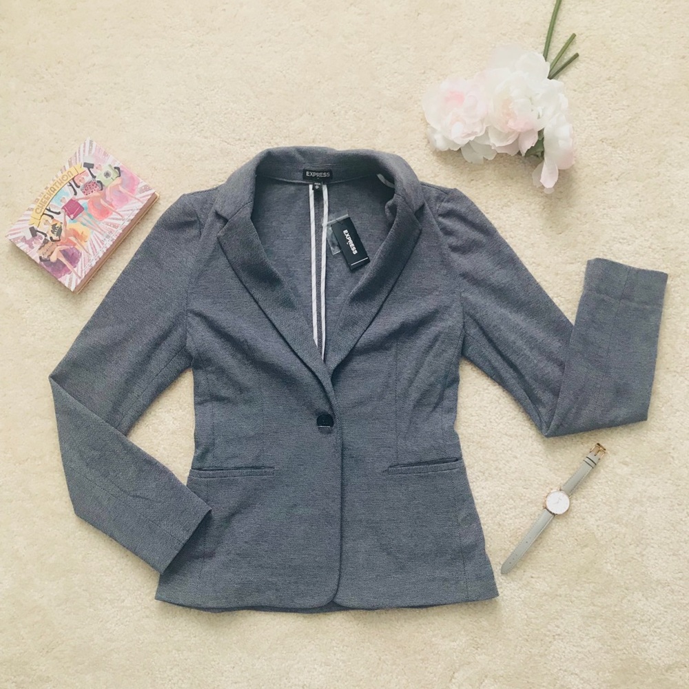 Grey Express Blazer XS
